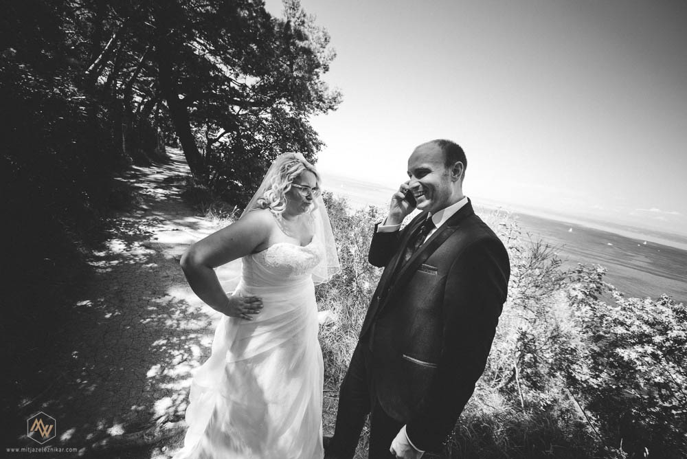 Fotografiranje poroke Kodarinov Mlin - Koper