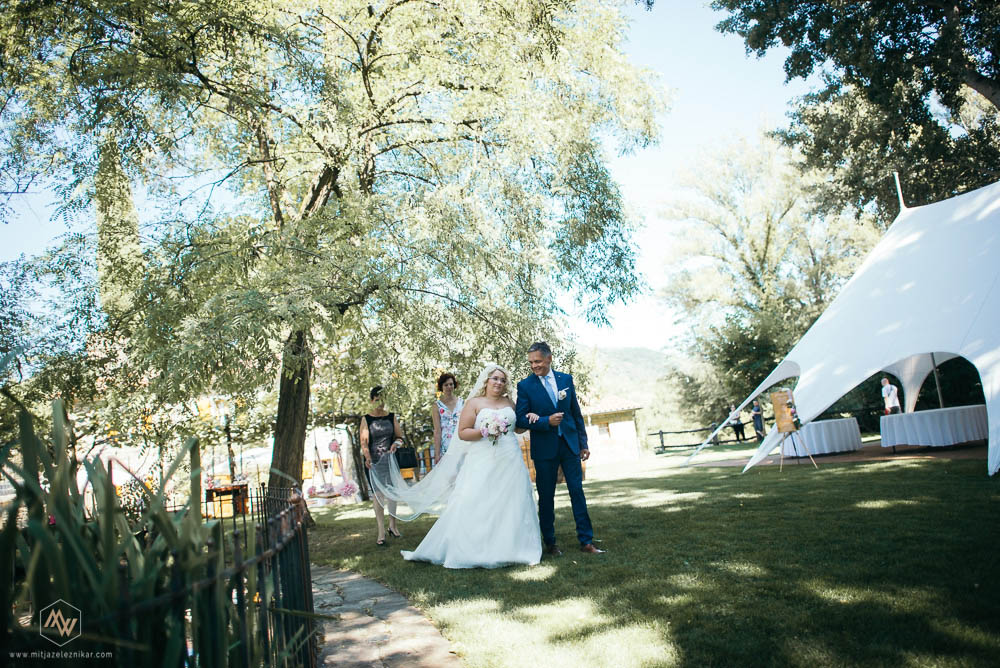 Fotografiranje poroke Kodarinov Mlin - Koper