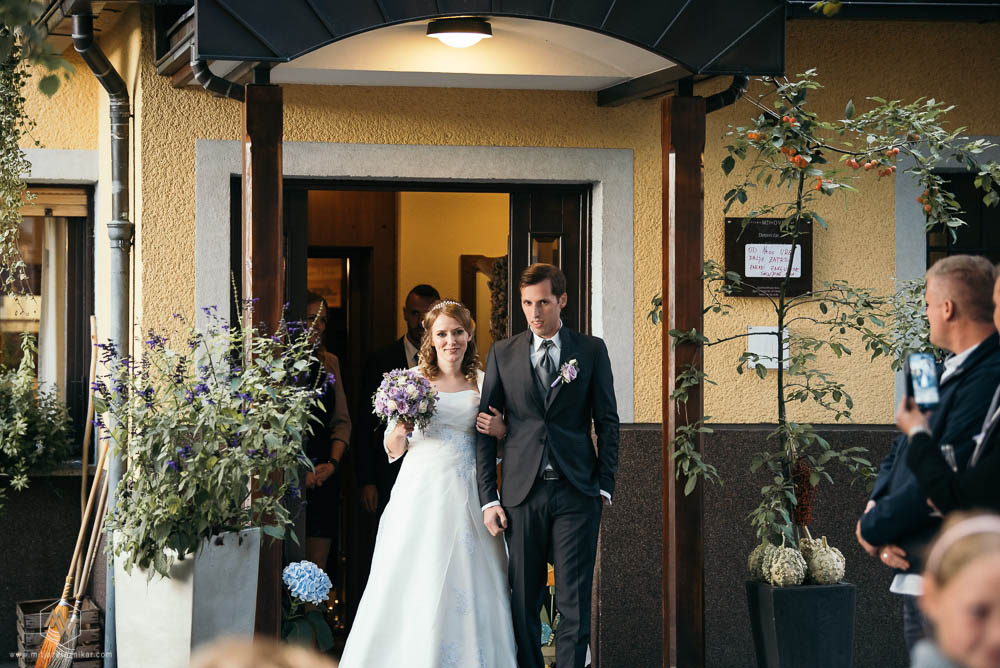 Fotografiranje poroke Ljubljenski Grad Gostilna Mihovec
