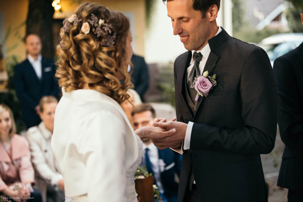 Fotografiranje poroke Ljubljenski Grad Gostilna Mihovec