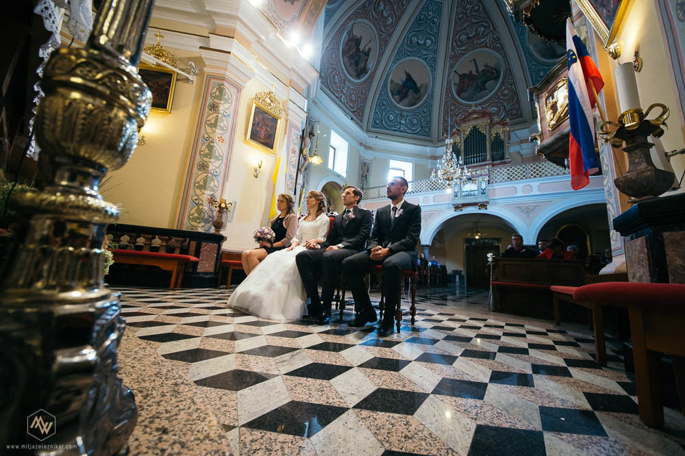 Fotografiranje poroke Ljubljenski Grad Gostilna Mihovec