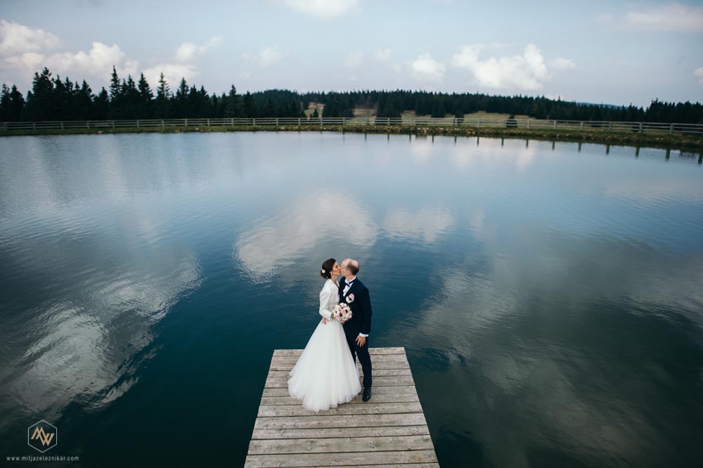 Fotografiranje poroke Hotel Planja Rogla