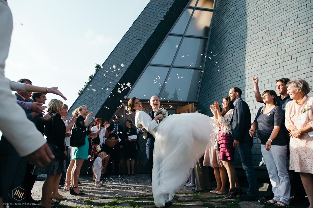 Fotografiranje poroke Hotel Planja Rogla