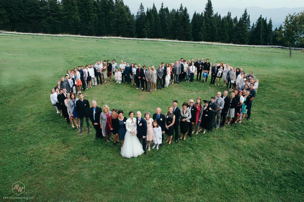 Fotografiranje poroke Hotel Planja Rogla