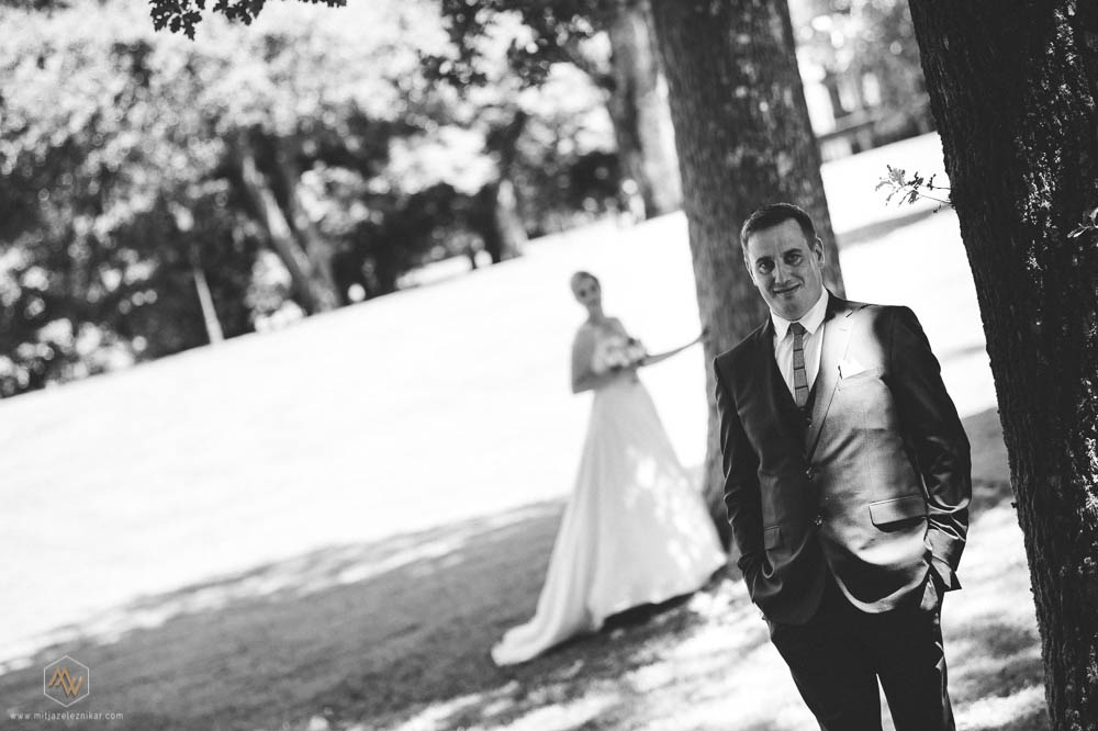 Fotografiranje poroke Brdo pri Kranju - Park Brdo