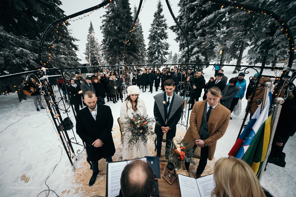 Fotografiranje poroke Hotel Natura Planja Rogla